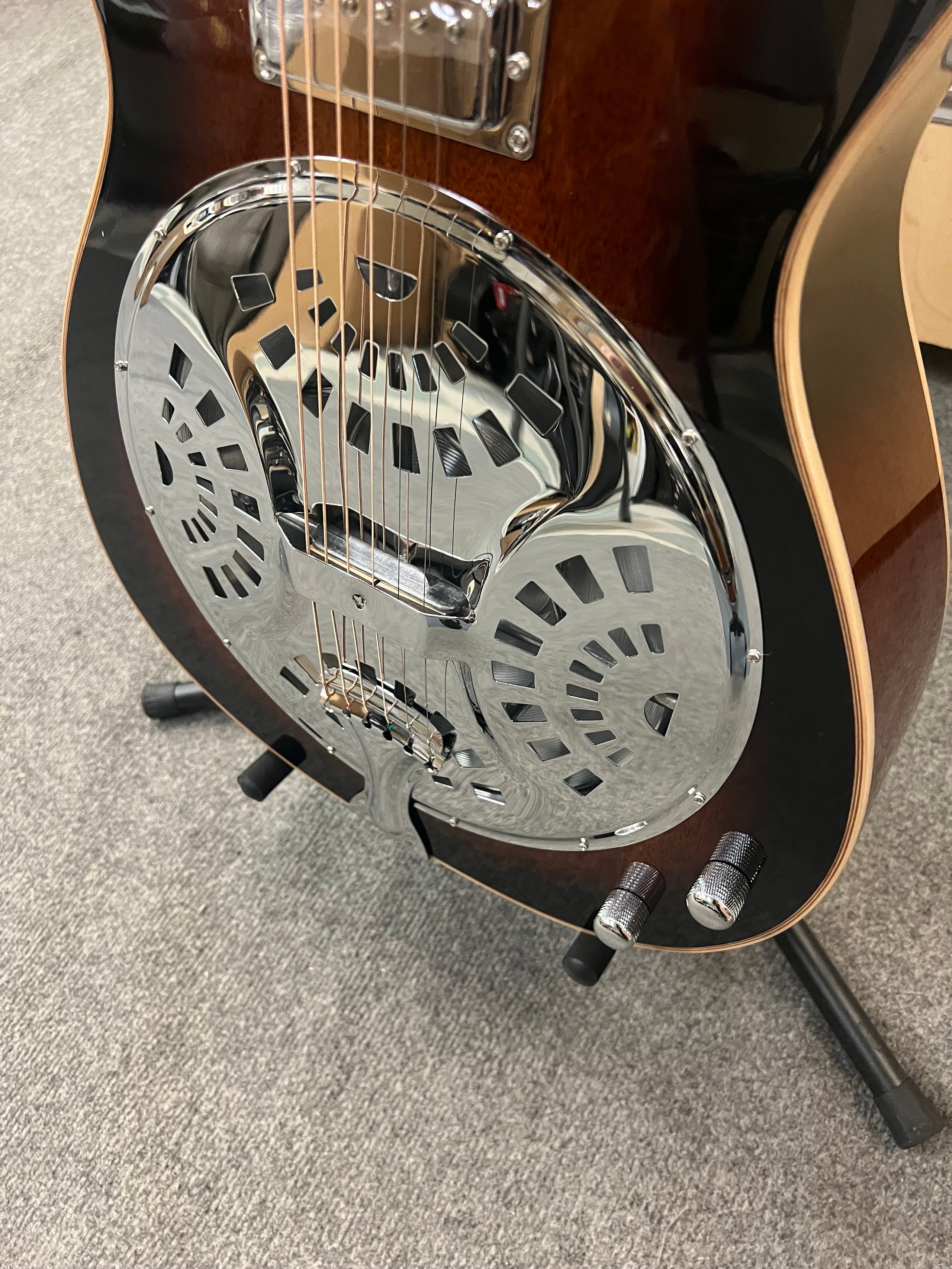 Danville deals resonator guitar